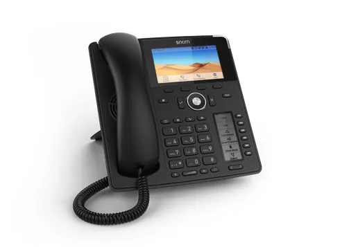 Snom D785 Customized. Schwarz IP phone Black 12 lines TFT