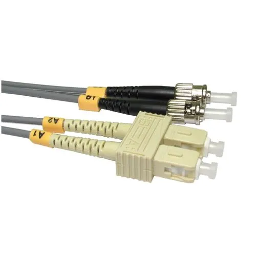 Cables Direct ST-SC OM1 MMF 1m InfiniBand/fibre optic cable Grey