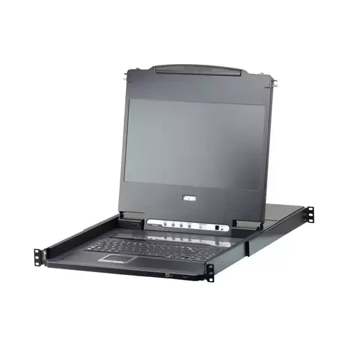 ATEN 8-Port 17.3" DVI Full HD LCD KVM Switch (USB)