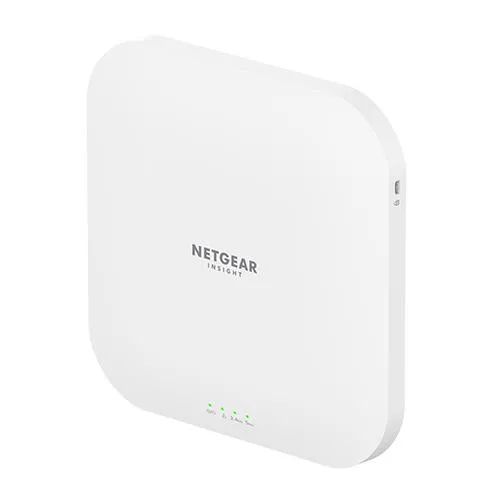 NETGEAR Insight Cloud Managed WiFi 6 AX3600 Dual Band Access Point (WAX620) 2.4 GHz 5 GHz 3600 Mbit/s EAP-TLS PEAP SSL/TLS TTLS WPA WPA2 WPA3 10010002500 Mbit/s