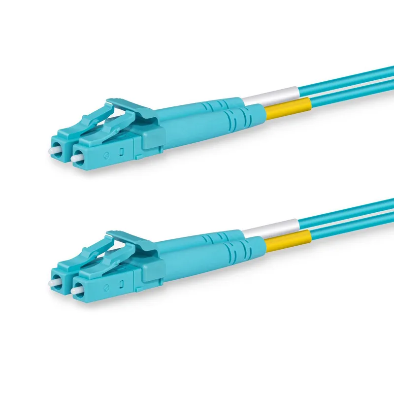 Lanview LVO231301 InfiniBand/fibre optic cable 2 m LC Aqua colour