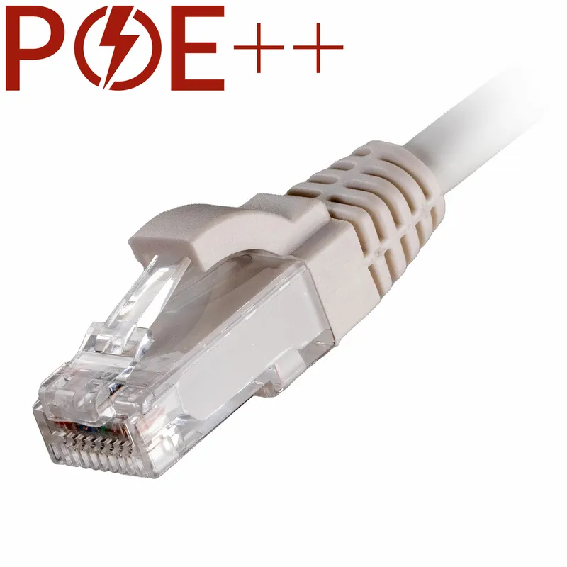 Cablenet 0.3m Cat6 RJ45 White U/UTP LSOH 24AWG Snagless Booted Patch L
