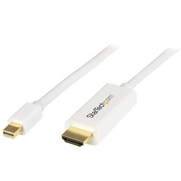 StarTech.com 6ft (2m) Mini DisplayPort to HDMI Cable - 4K 30Hz Video -