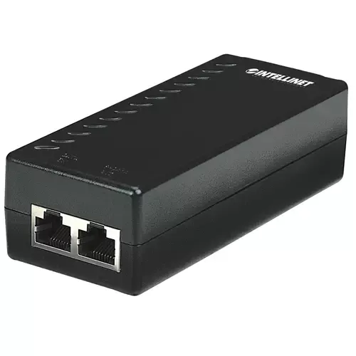 Intellinet Power over Ethernet (PoE) Injector 1 Port 48 V DC IEEE 802.3af Compliant (UK Power Cord)