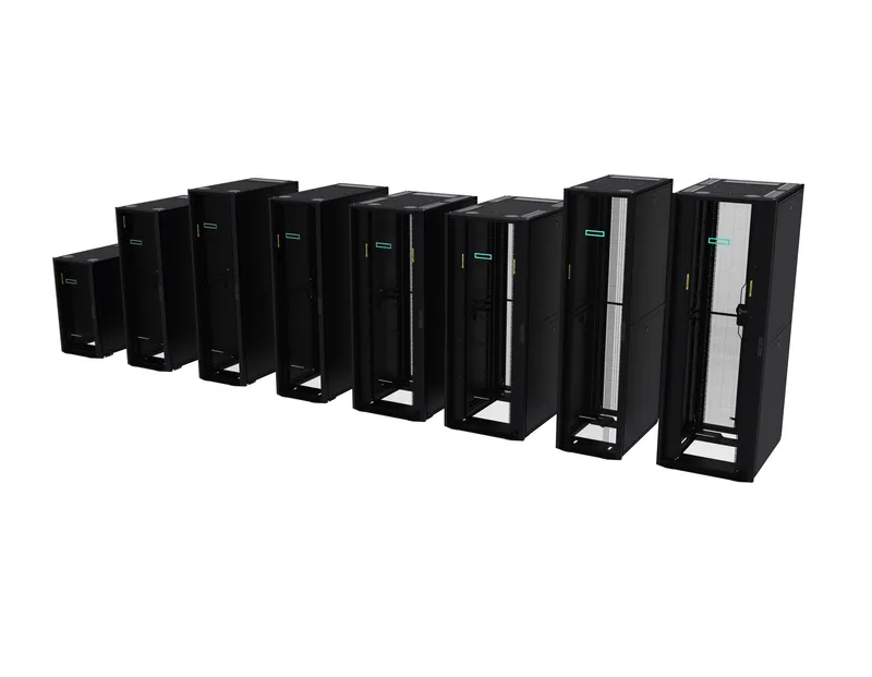 HPE 36U 600mmx1075mm G2 Kitted Advanced Shock Rack with Side Panels an
