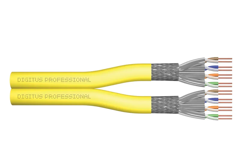 Digitus DK-1745-A-VH-D-5 networking cable Yellow 500 m Cat7a S/FTP (S-