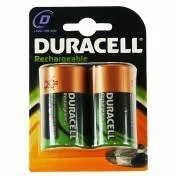 Duracell Rechargeable D Size 2 Pack Rechargeable battery Nickel-Metal