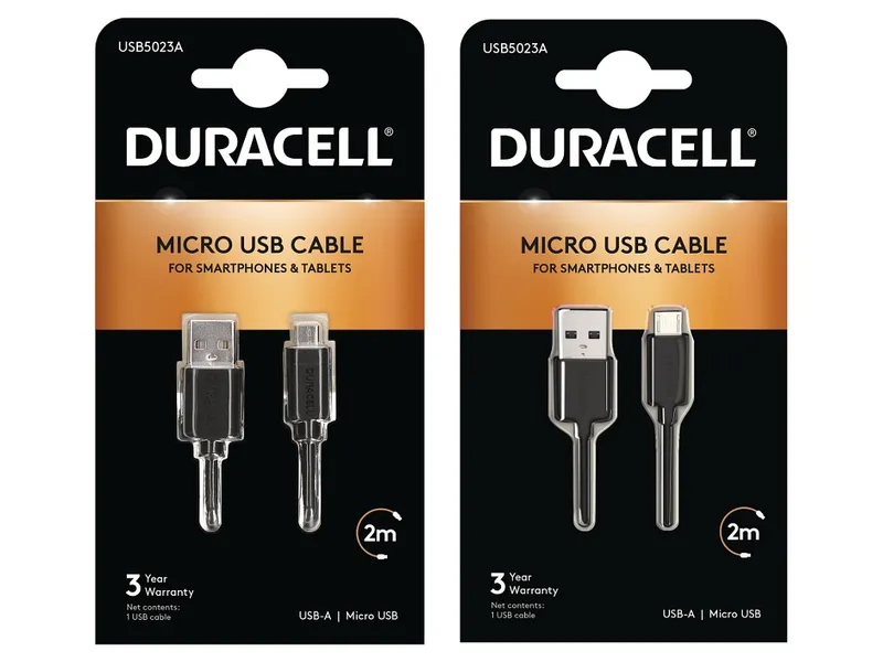 Duracell BUN0135A mobile device charger Black