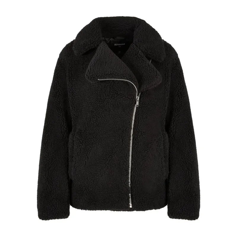 Woman sherpa biker fleece Urban Classics