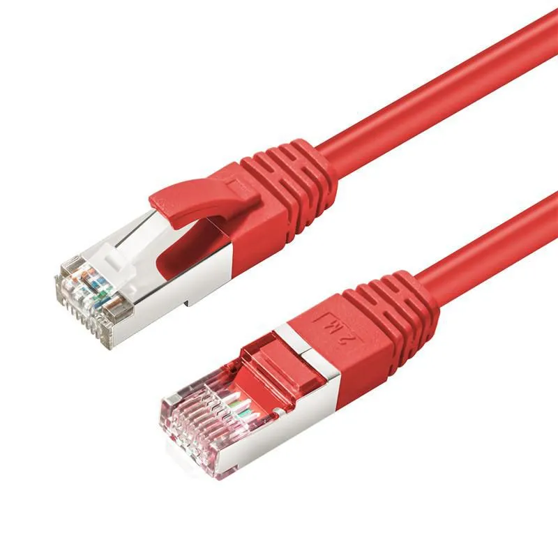 Microconnect MC-SFTP6A015R networking cable Red 1.5 m Cat6a S/FTP (S-S