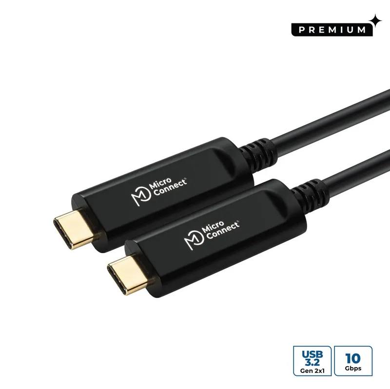 Microconnect MC-USB3.1CC10OP USB cable USB 3.2 Gen 2 (3.1 Gen 2) 10 m