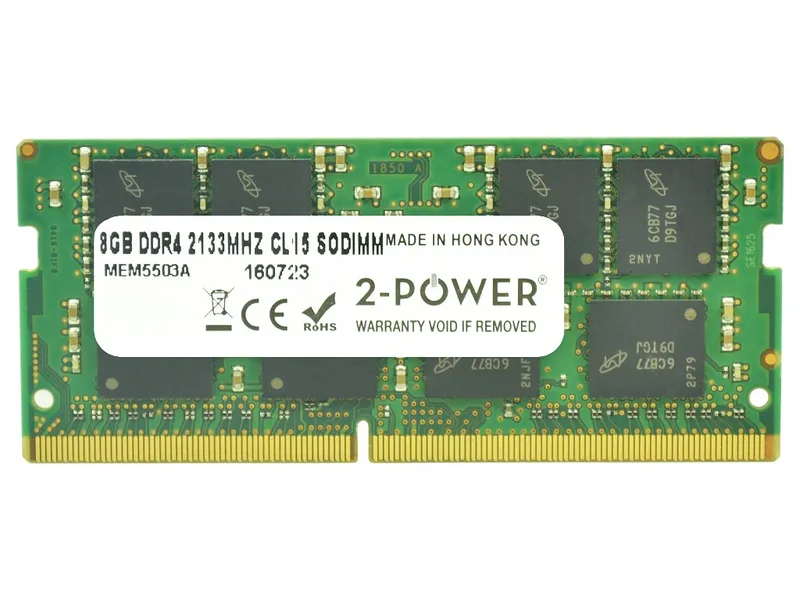2-Power 8GB DDR4 2133MHz CL15 SoDIMM Memory - replaces V7170008GBS-SR