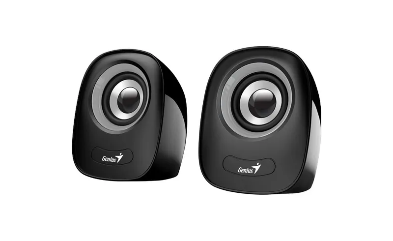 Genius Computer Technology SP-Q160 loudspeaker 1-way Black. Grey Wired