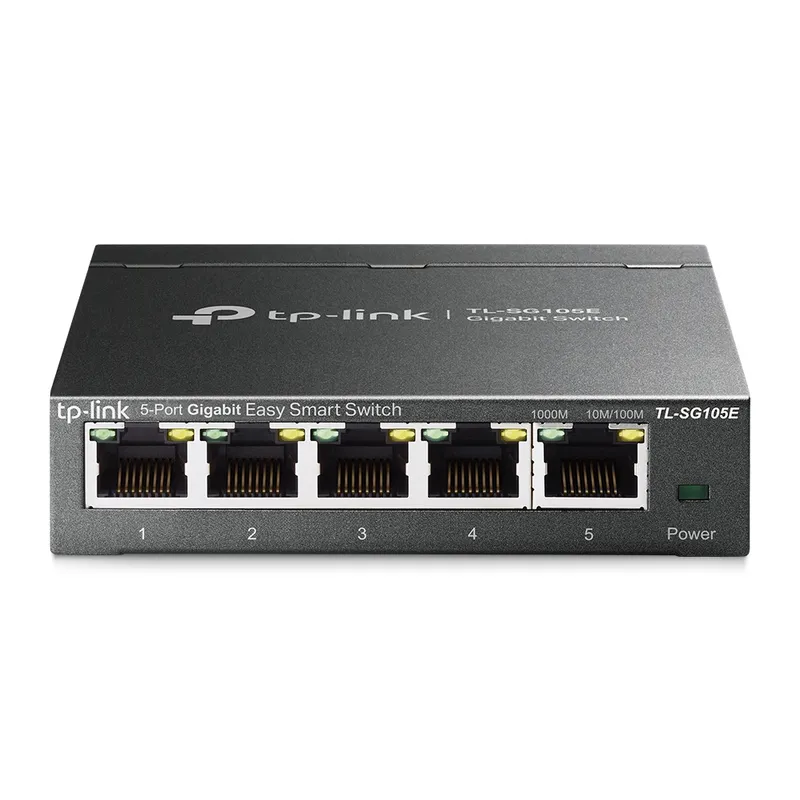 TP-Link TL-SG105E network switch Managed L2 Gigabit Ethernet (10/100/1