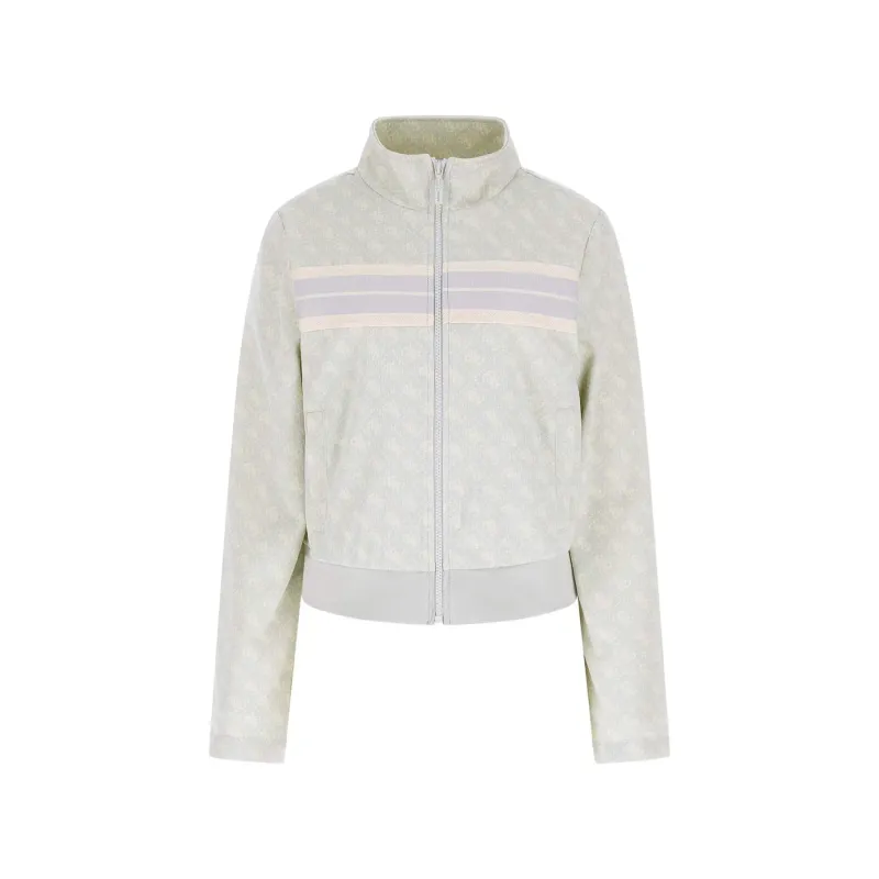 Women's zip-up sweatshirt Guess Jacquard 4G