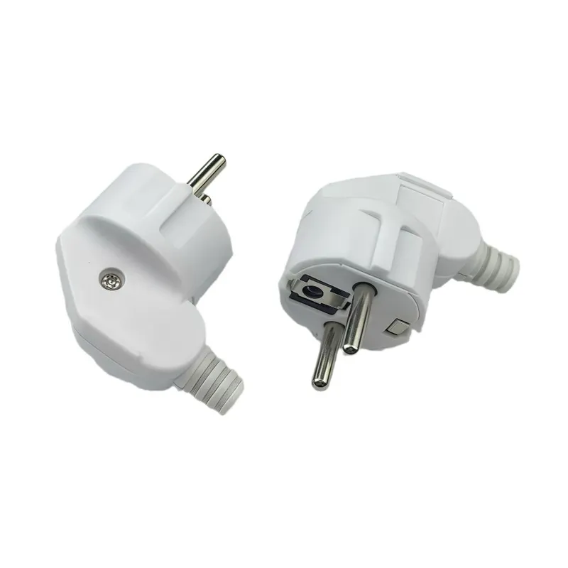 Microconnect ngled schuko power plug.
