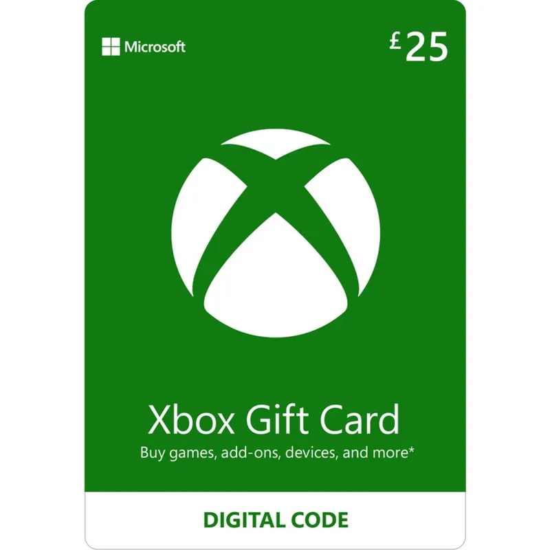 Xbox Live Gift Card £25 - Xbox Series X | S - Xbox One