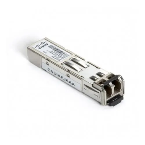 Cisco 1000BASE-SX SFP Module for Gigabit Ethernet Deployments Hot Swappable 5-Year Standard Warranty (GLC-SX-MMD=)