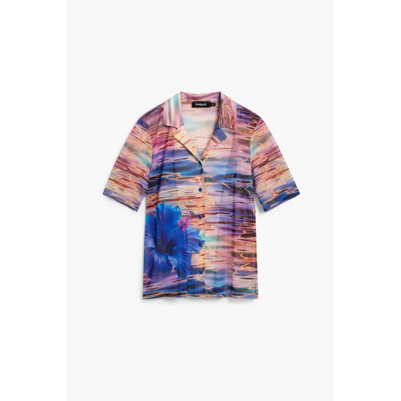 Woman's shirt Desigual Swim-Cancun