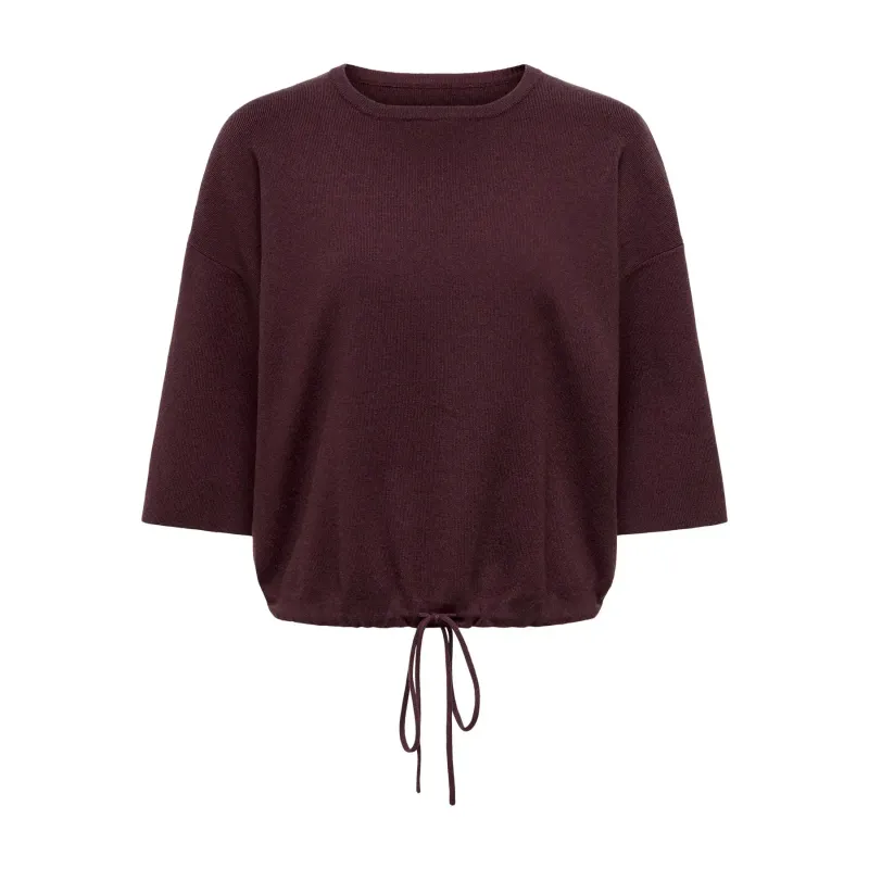 Loose Knit Tie Women's Jumper Only Siteri