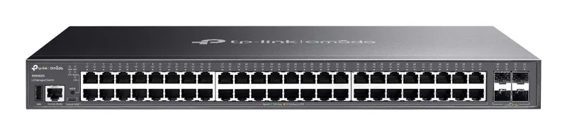 TP-Link Omada SG5452X network switch Managed L3 Gigabit Ethernet (10/1
