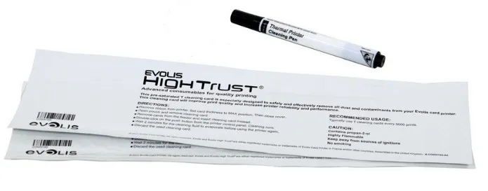 Evolis ACL008 printer cleaning