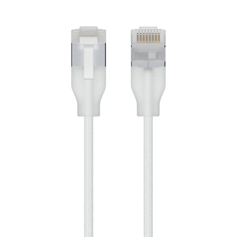 Ubiquiti UACC-Cable-Patch-EL-C6A-0.15M-W networking cable Translucent.