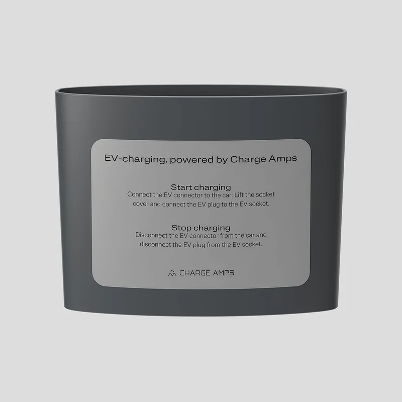 Charge Amps Dwn Pole Moun Sicker Ple