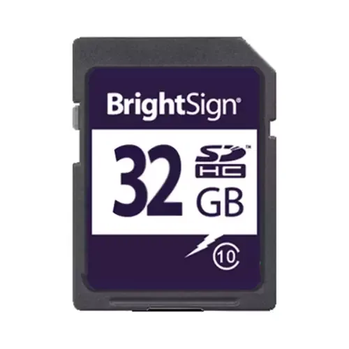 BrightSign 32GB SDHC Class 10 MLC