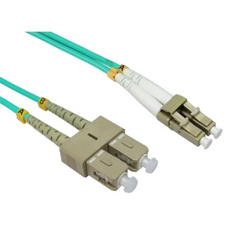 Cables Direct FB4M-LCSC-050D InfiniBand/fibre optic cable 5 m LC SC LC/SC Aqua colour