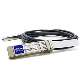 AddOn Networks 1m. 2xSFP+ InfiniBand/fibre optic cable SFP+ Black