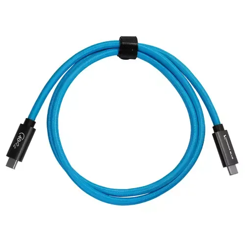 Kondor Blue KB-USB4C-3 USB cable USB4 Gen 2x2 0.91 m USB C 40 Gbit/s 100 W Blue Black
