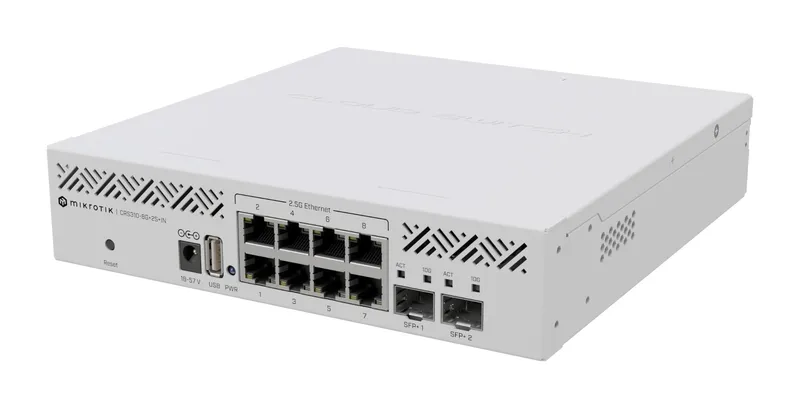 Mikrotik CRS310-8G+2S+IN: L3 Smart Switch Managed 2.5G Ethernet (100/1