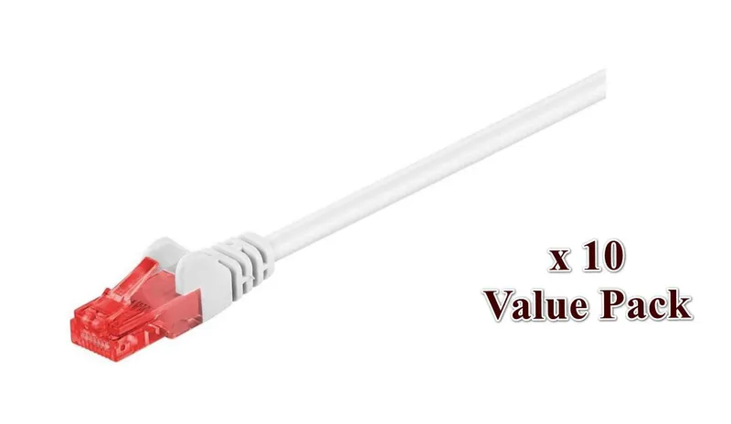 Microconnect V-UTP603WVP networking cable White 3 m Cat6 U/UTP (UTP)