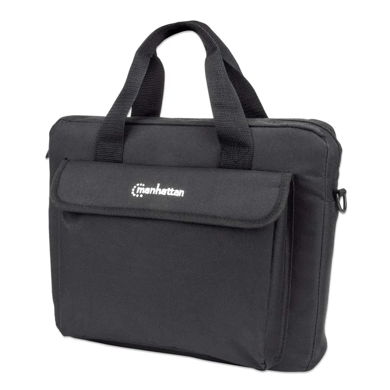 Manhattan London Laptop Bag 12.5". Top Loader. Black. LOW COST. A