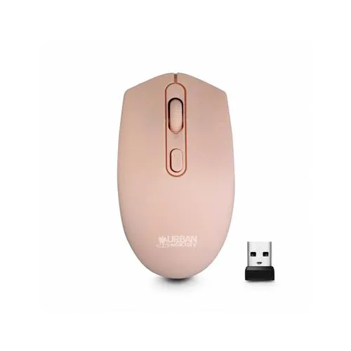 Urban Factory FREE COLOR: WIRELESS 2.4 GHZ MOUSE - 1200 DPI - PINK