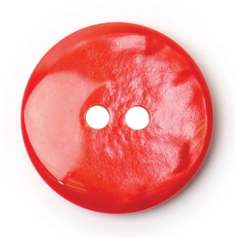 Milward Carded Buttons Pearl Red 19mm Pack of 4