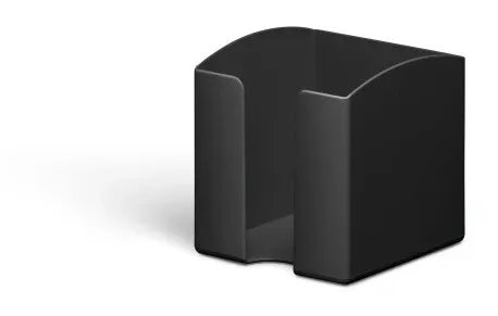 Durable ECO Square Plastic Black