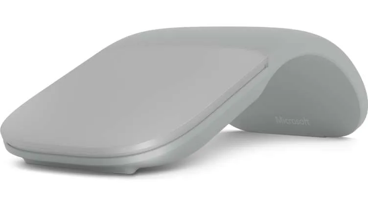 Microsoft ARC TOUCH BLUETOOTH PERP mouse Travel Ambidextrous Blue Trac