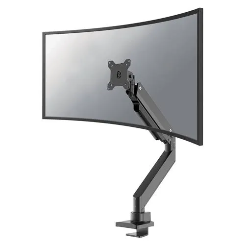 Neomounts NM-D775BLACKPLUS Monitor arm 10-49" - gas spring - Topfix - 180-stop
