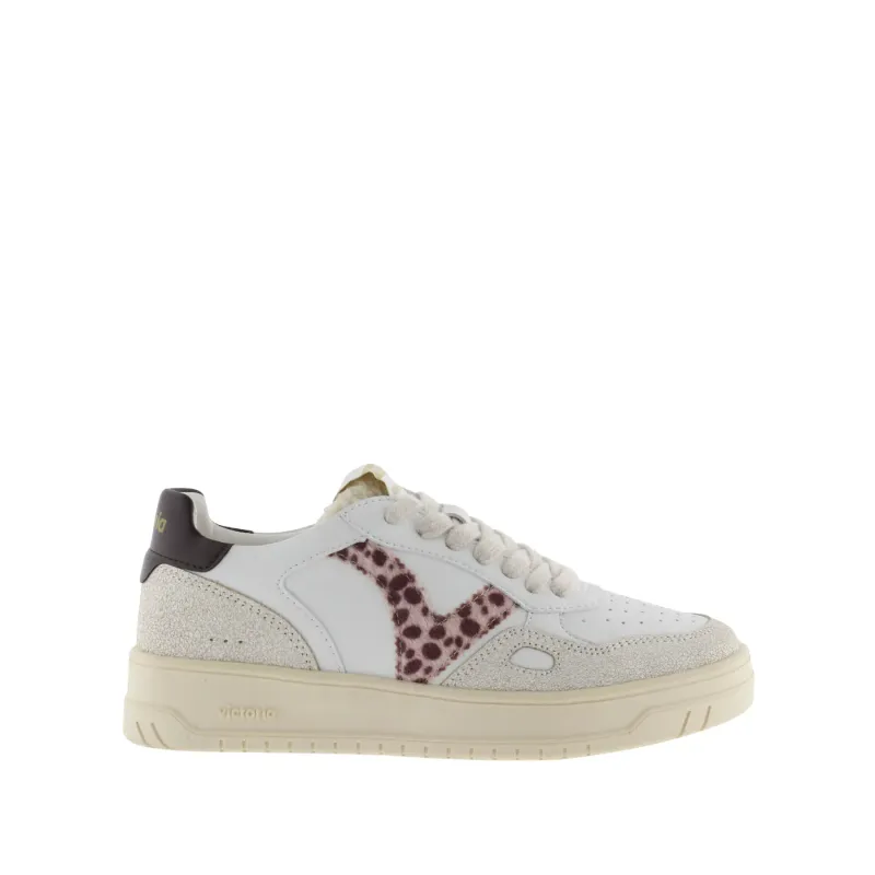 Animal effect leather trainers for women Victoria Seúl