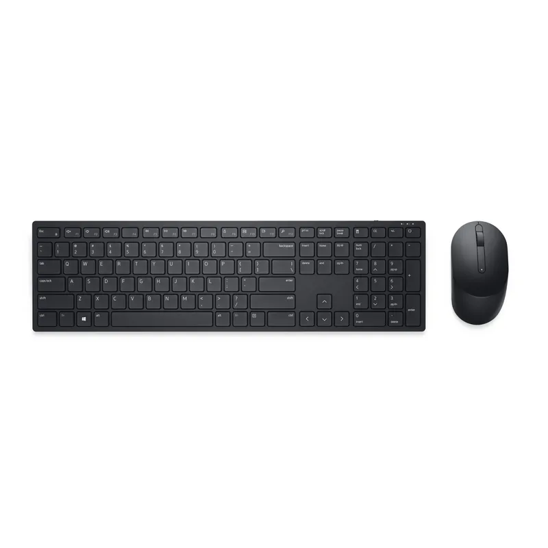 DELL Pro Keyboard and Mouse - KM5221W - German (QWERTZ) - Black