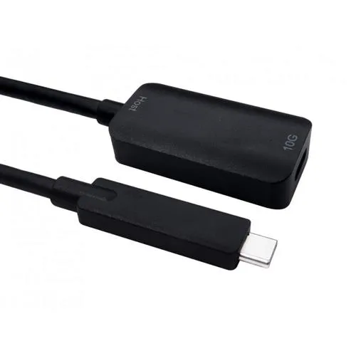 Cables Direct USB3C-EXT5PWRAD USB cable USB 3.2 Gen 1 (3.1 Gen 1) 5 m USB C 10 Gbit/s Black