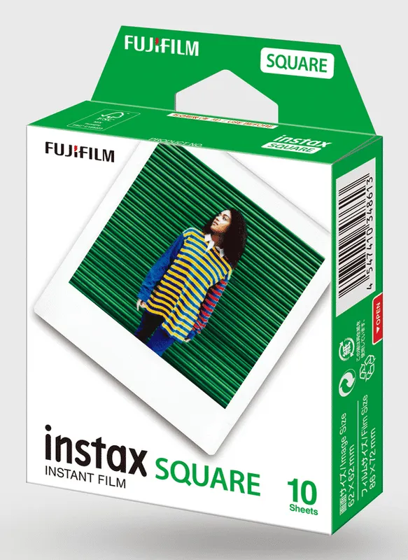 Fujifilm instax SQUARE Film instant picture film 10 pc(s) 54 x 86 mm