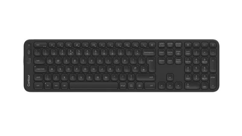Contour Design Contour Balance Full-Size Keyboard Wireless UK Layout