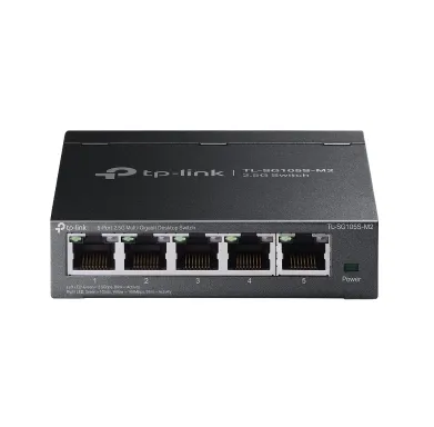 TP-Link TL-SG105S-M2 network switch Managed 2.5G Ethernet (100/1000/25