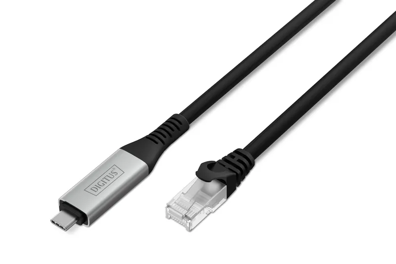 Digitus USB-C - RJ45 Ethernet cable. 1Gbit/s. 5m