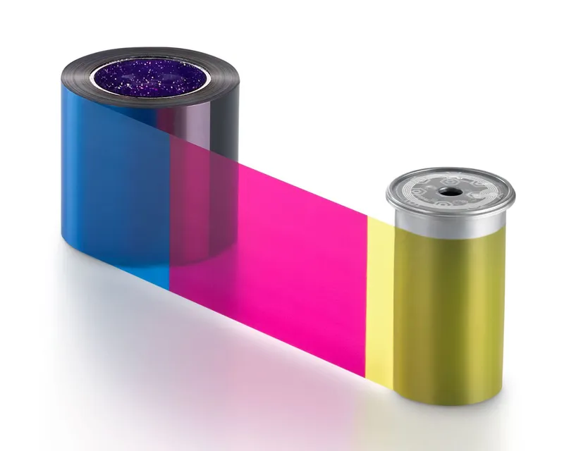 DataCard Entrust 525100-011 YMCKF-KT Full Colour Ribbon (300 Prints)