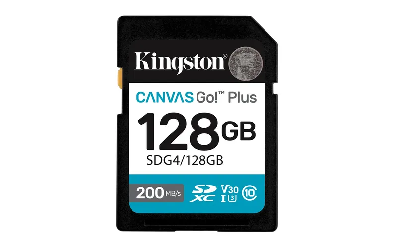 Kingston Technology Canvas Go! Plus 128GB SDXC Canvas Go Plus Gen4 200