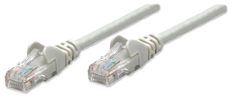 Intellinet Network Patch Cable. Cat5e. 1.5m. Grey. CCA. U/UTP. PVC. RJ